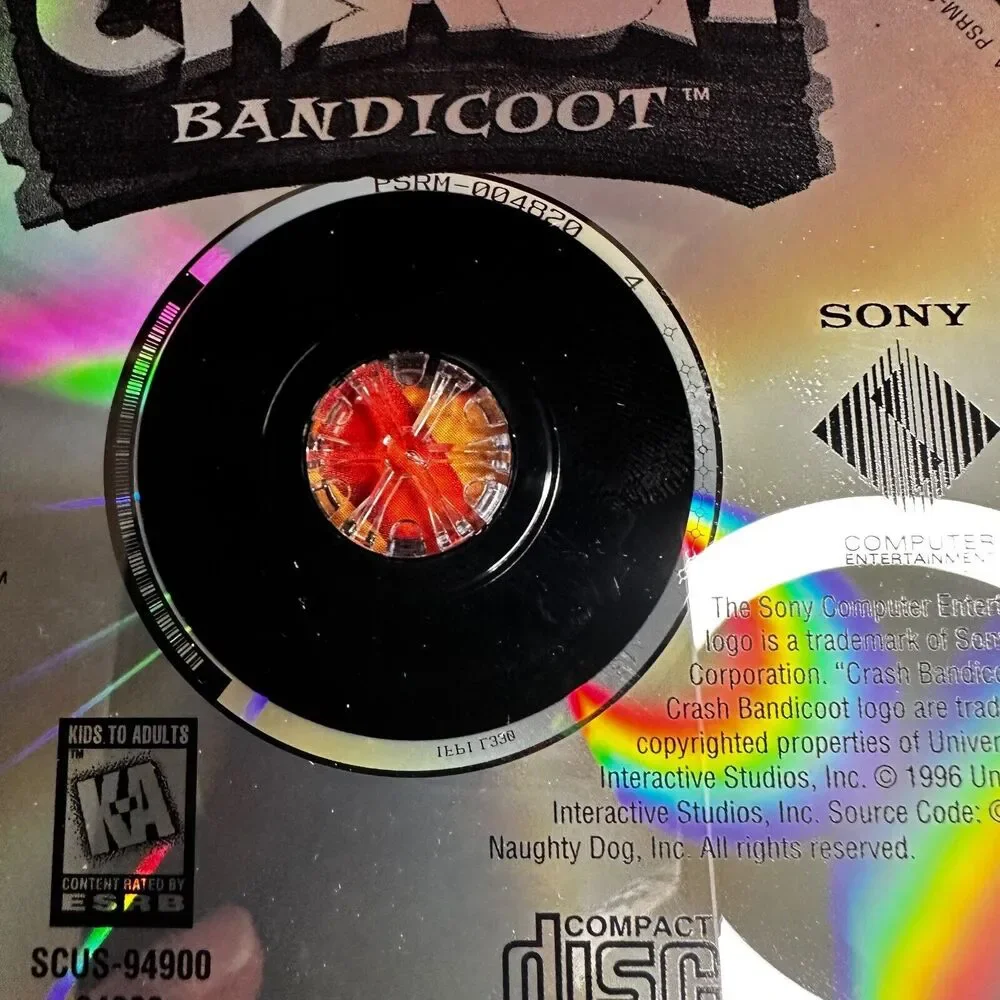 Crash Bandicoot (Sony PlayStation 1) PS1 Complete Tested Game w/ Manual & Case